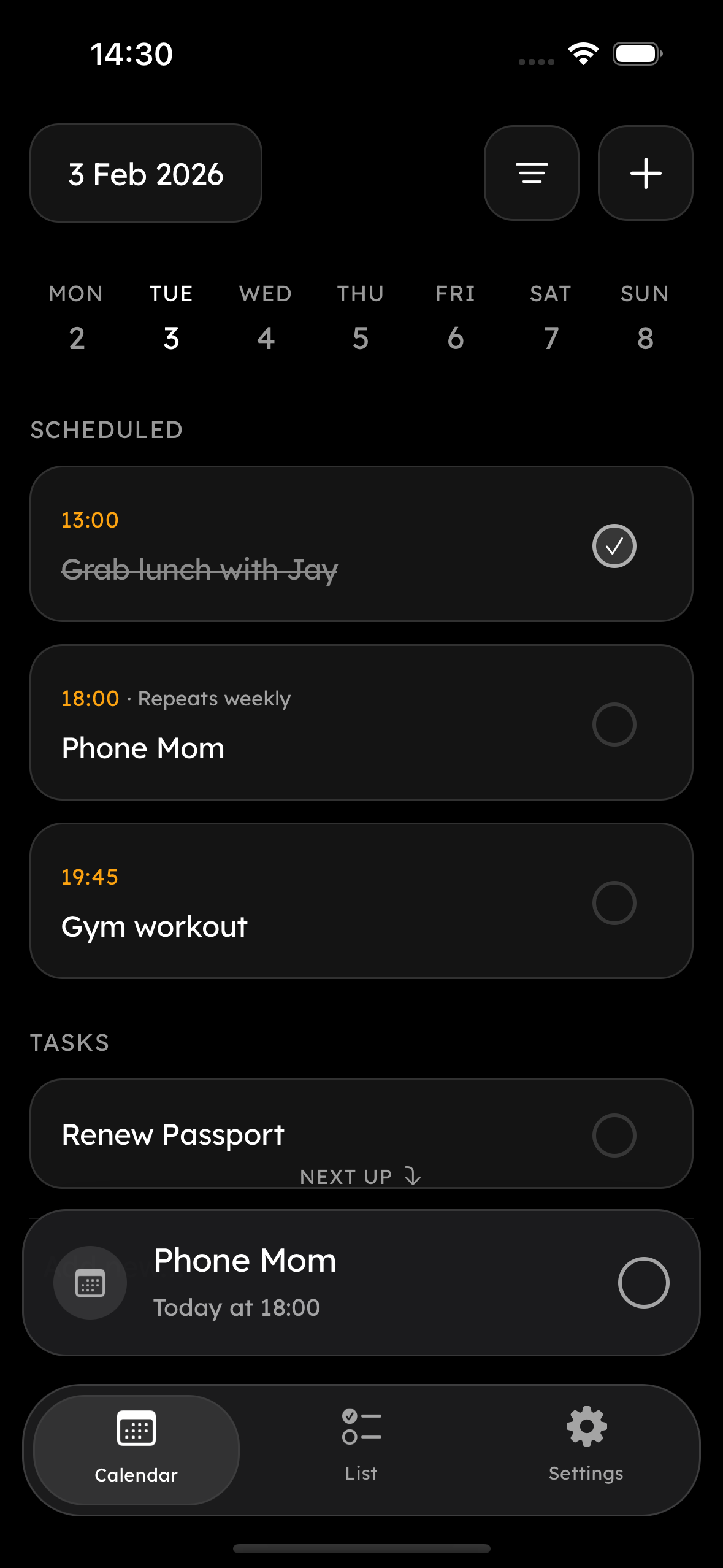 Trunk App Screenshot